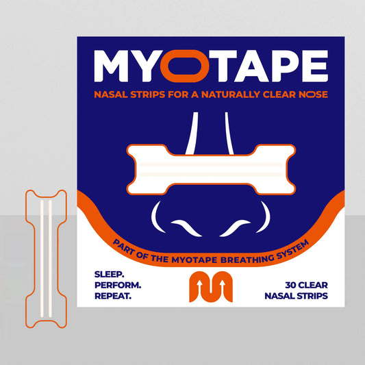 MyoTape® Nasal Strips - Adults (Clear) MyoTape