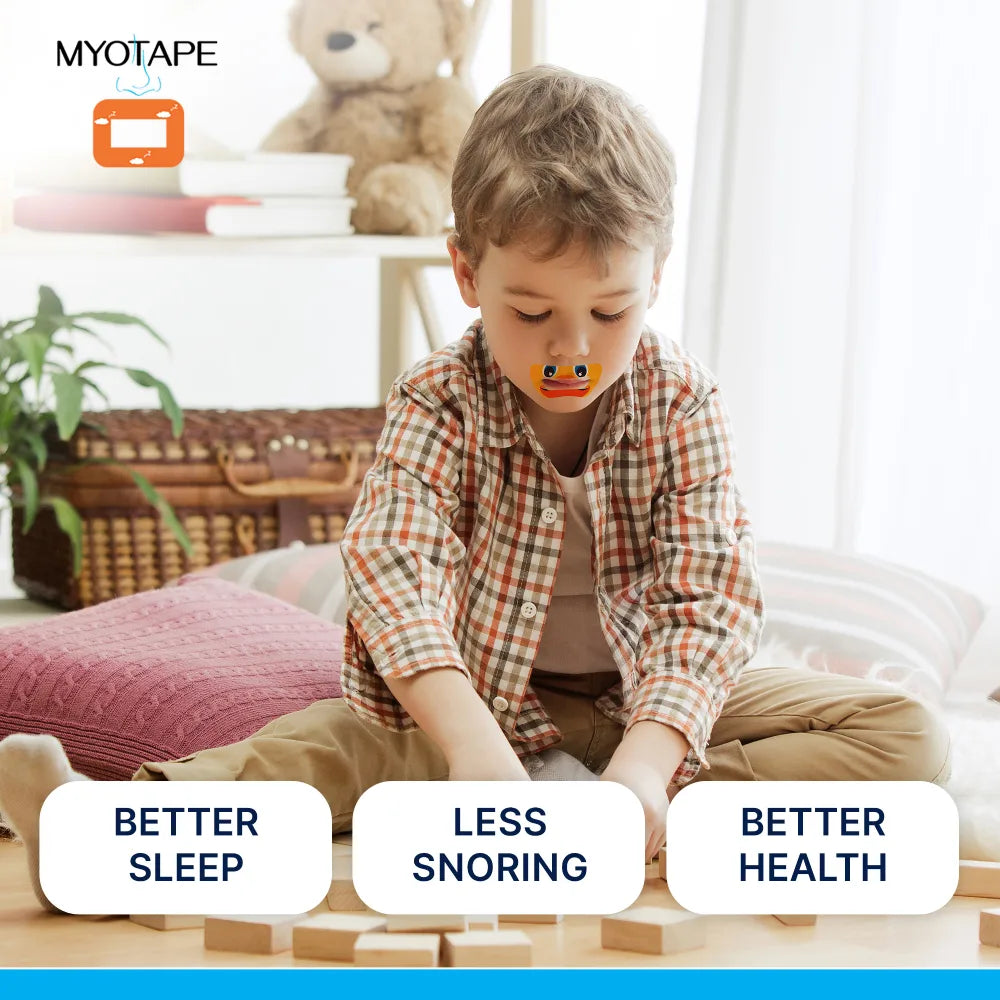 MyoTape for Kids gives better sleep, less snoring, and better health