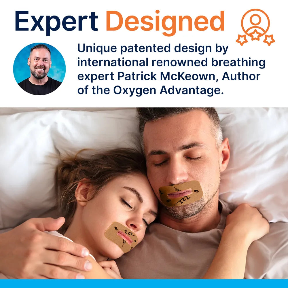 MyoTape was designed by Dr. Patrick McKeown, author of Oxygen Advantage