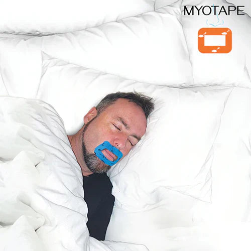 Dr. Patrick McKeown sleeps with MyoTape mouth tape on. Sleep Apnea