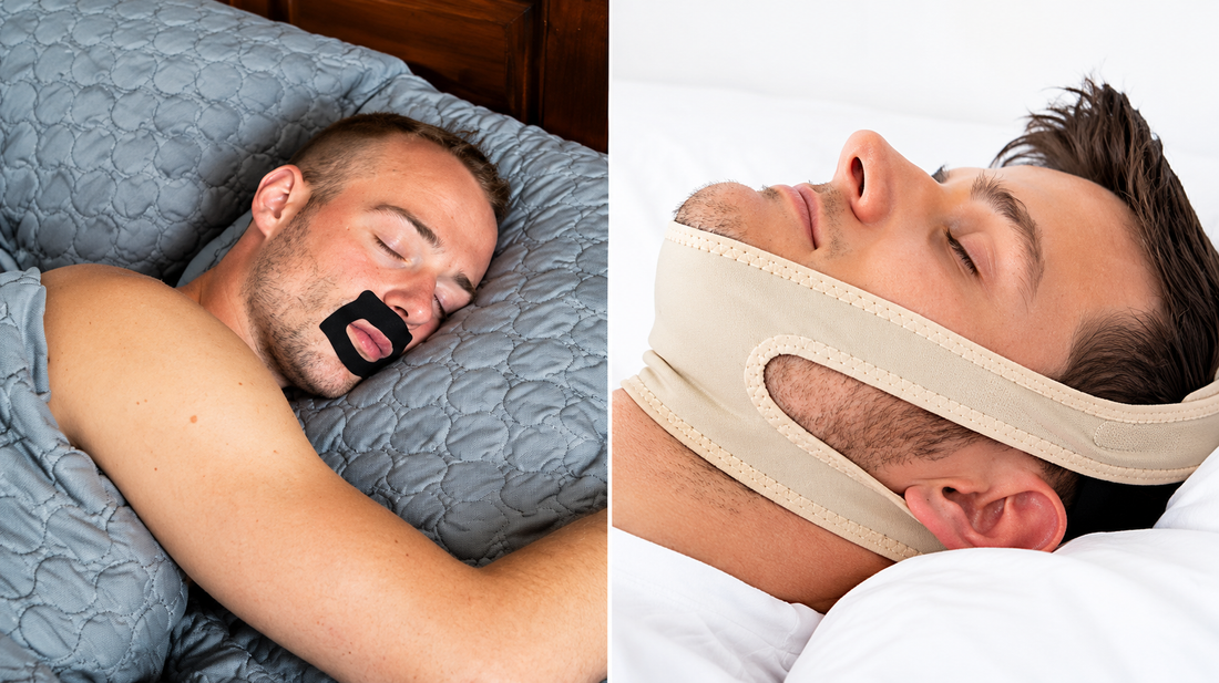 Mouth Tape vs Chin Straps: Which Is Better For You?