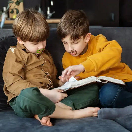 Children with MyoTape mouth tape for kids. Sleep Difficulties and Symptoms of ADHD in Children with Mouth Breathing