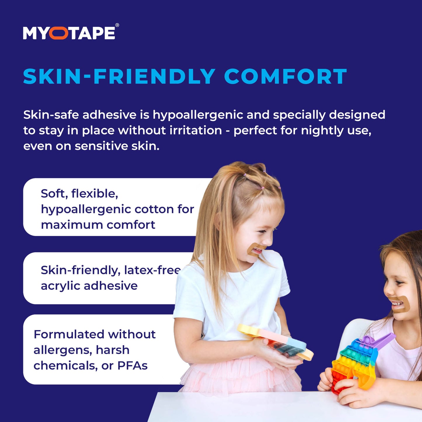 Mouth Tape for Sensitive Skin – Small Size