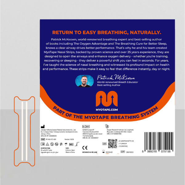 MyoTape® Nasal Strips - Adults (Clear)