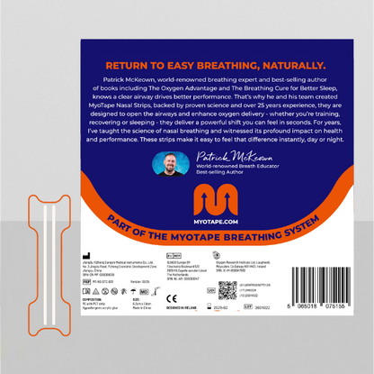 MyoTape® Nasal Strips - Adults (Clear)