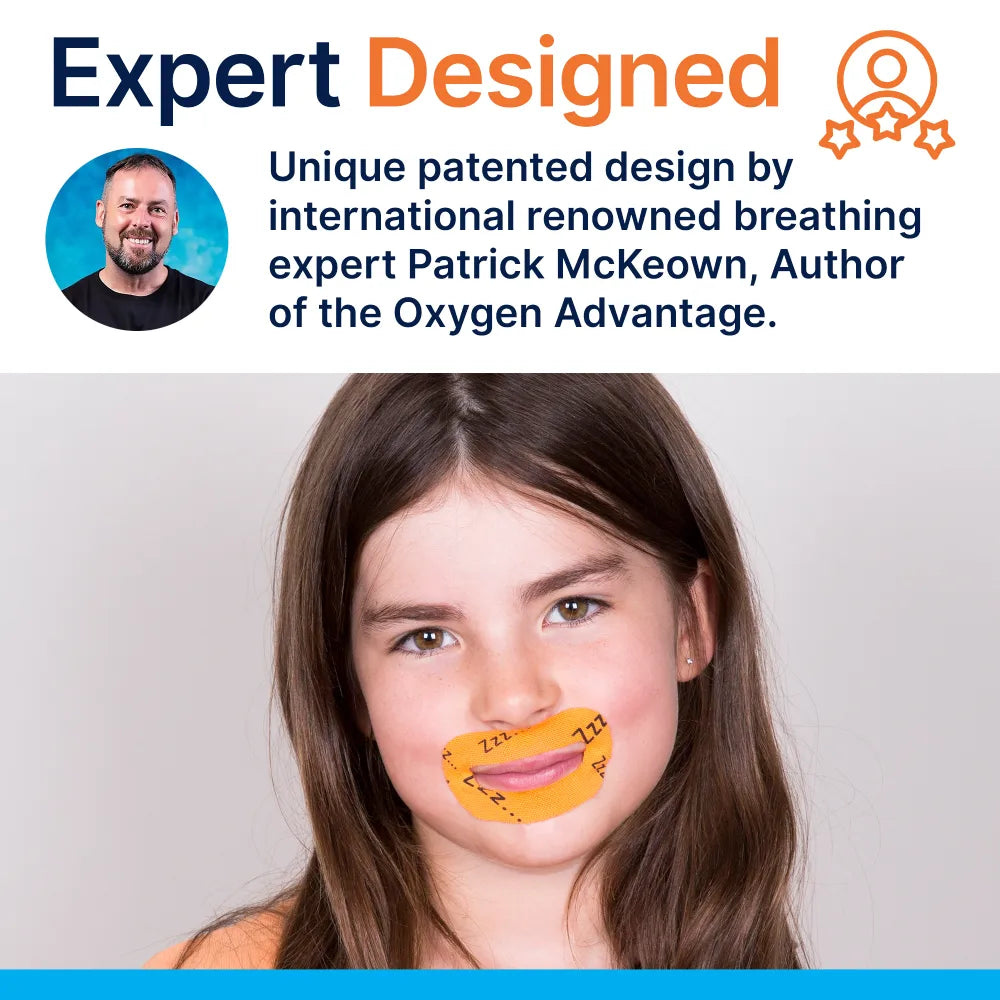MyoTape for Kids is expert designed by Dr. Patrick McKeown, author of Oxygen Advantage