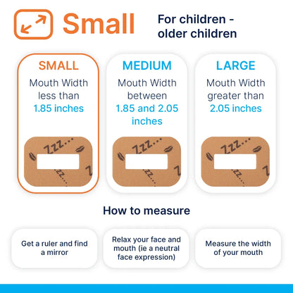 MyoTape for Children Size and Measurements
