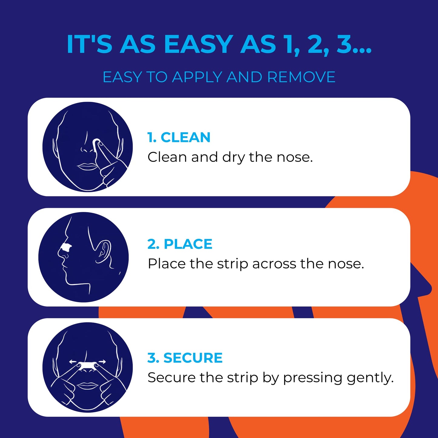 MyoTape® Nasal Strips - Adults (Clear)